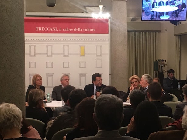 Mauro Palma, Garante nacional de los derechos de las personas detenidas o privadas de libertad en Italia, en rueda de prensa