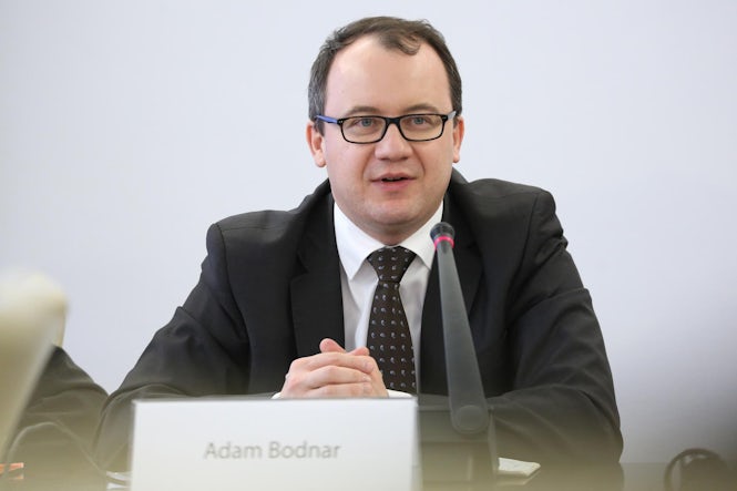 The budget for Dr. Bodnar's office faces significant cuts, threatening his ability to fully investigate human rights issues in Poland. (Image: Senat RP)