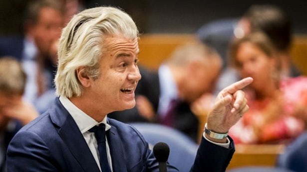 Geert Wilders, head of the far-right PVV, thinks the state should be able to lock up suspicious people even when there's insufficient evidence.