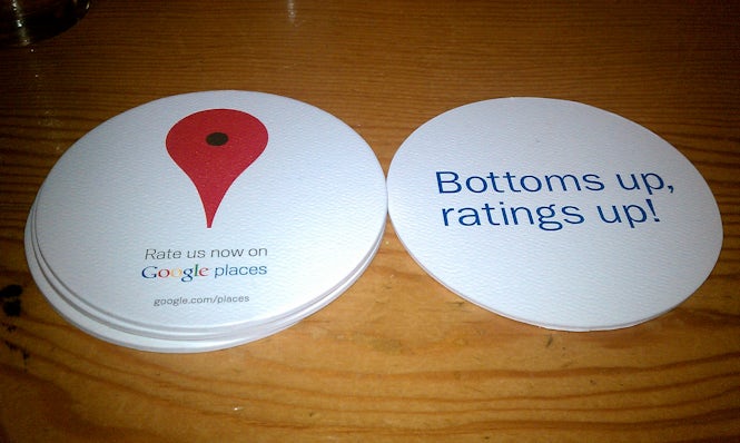 Through the Google Maps function, visitors are able to write reviews on locations they've visited.