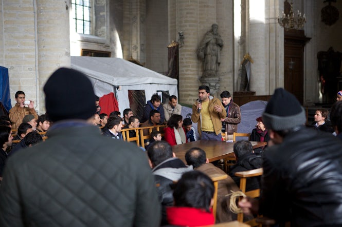 Migrants in Belgium will be forced to make an effort to integrate, but is it really necessary to add integration as a requirement for residence? (Image: GUE/NGL)