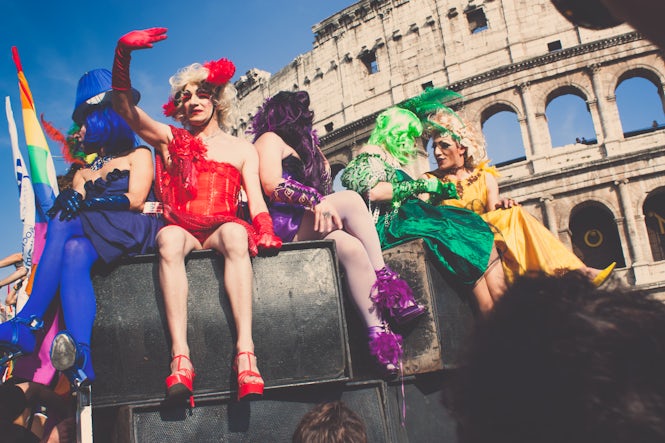Rome's Pride celebrations were attended by as many as 700,000 people. (Image: Jerome Naselli - Flickr/CC content)