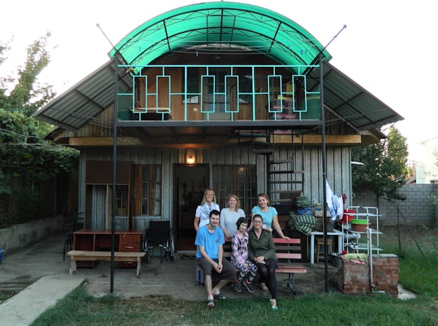 HRMI visiting Sakartvelo. Personal archive photo.